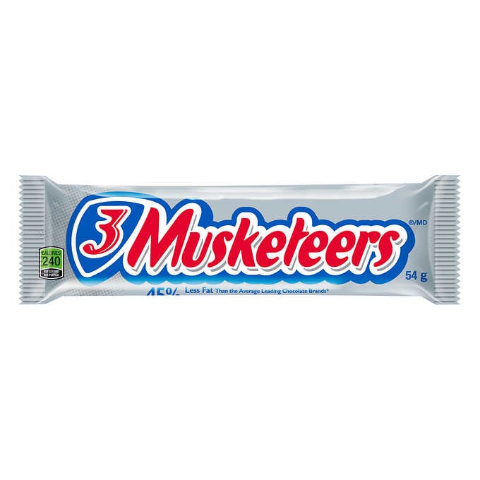 Mars 3 Musketeers 54g