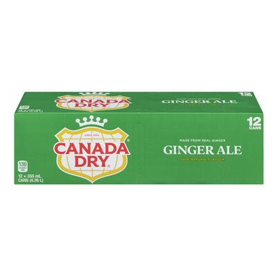 Canada Dry Ginger Ale 12 pk 355ml
