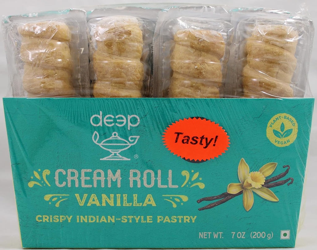 Deep Cream Roll Vanilla 4Pc
