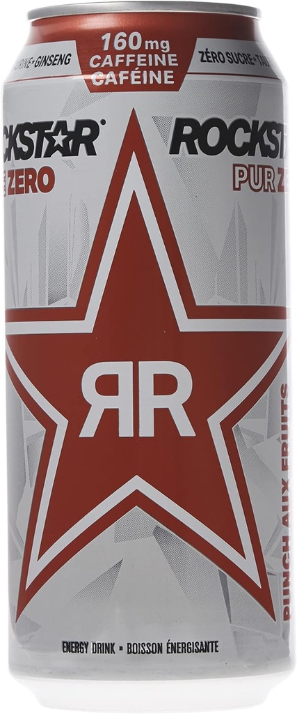 Rockstar Fruit Punch Pure Zero 473ml