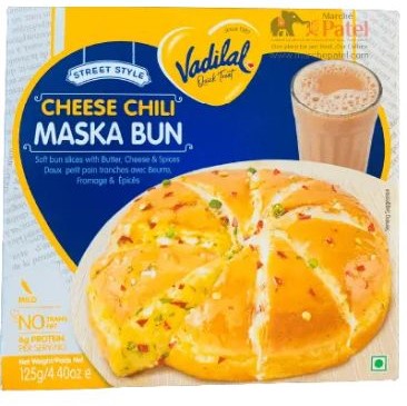 Vadilal Chilli Cheese Maska Bun 125g