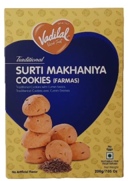 Vadilal Surati Makhania Cookies 200g