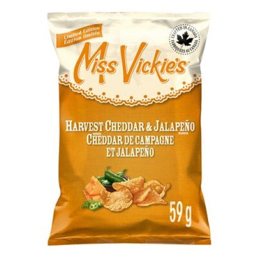 Miss Vickie's Harvest Chedder & Jalapeno 59g