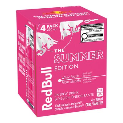 Redbull Summer Peach 4X250ml
